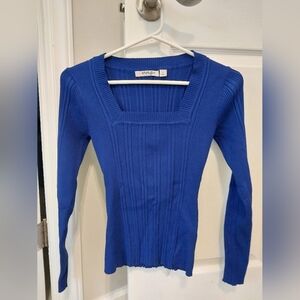 Royal Blue Energie sweater size Large